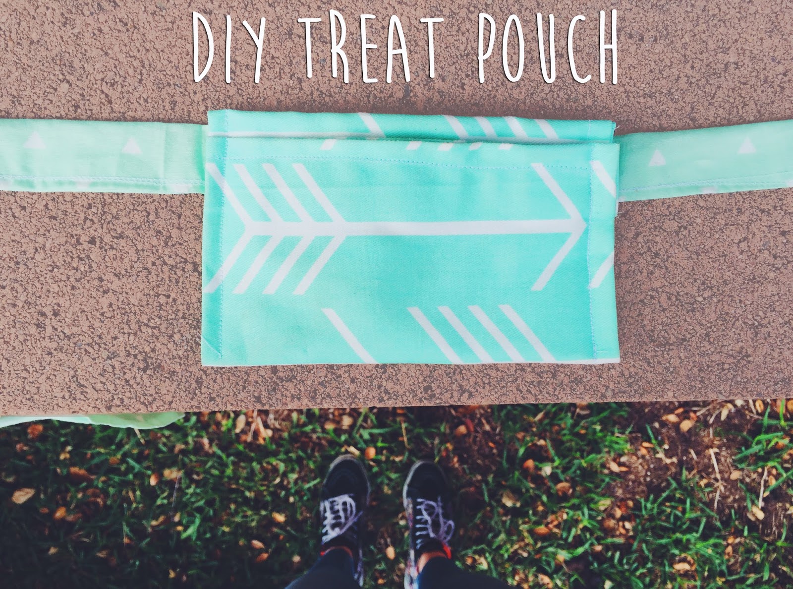 DIY Treat Pouch Path & Paw