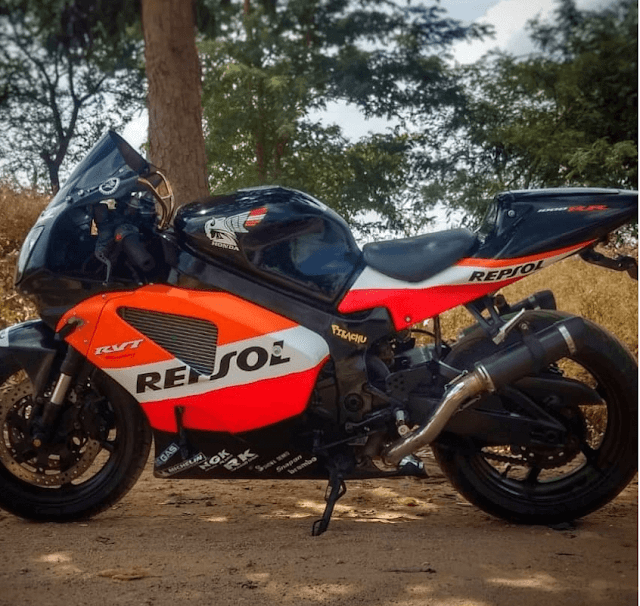 Honda VTR1000SP1 R51 by Prodigy Customs Bengaluru
