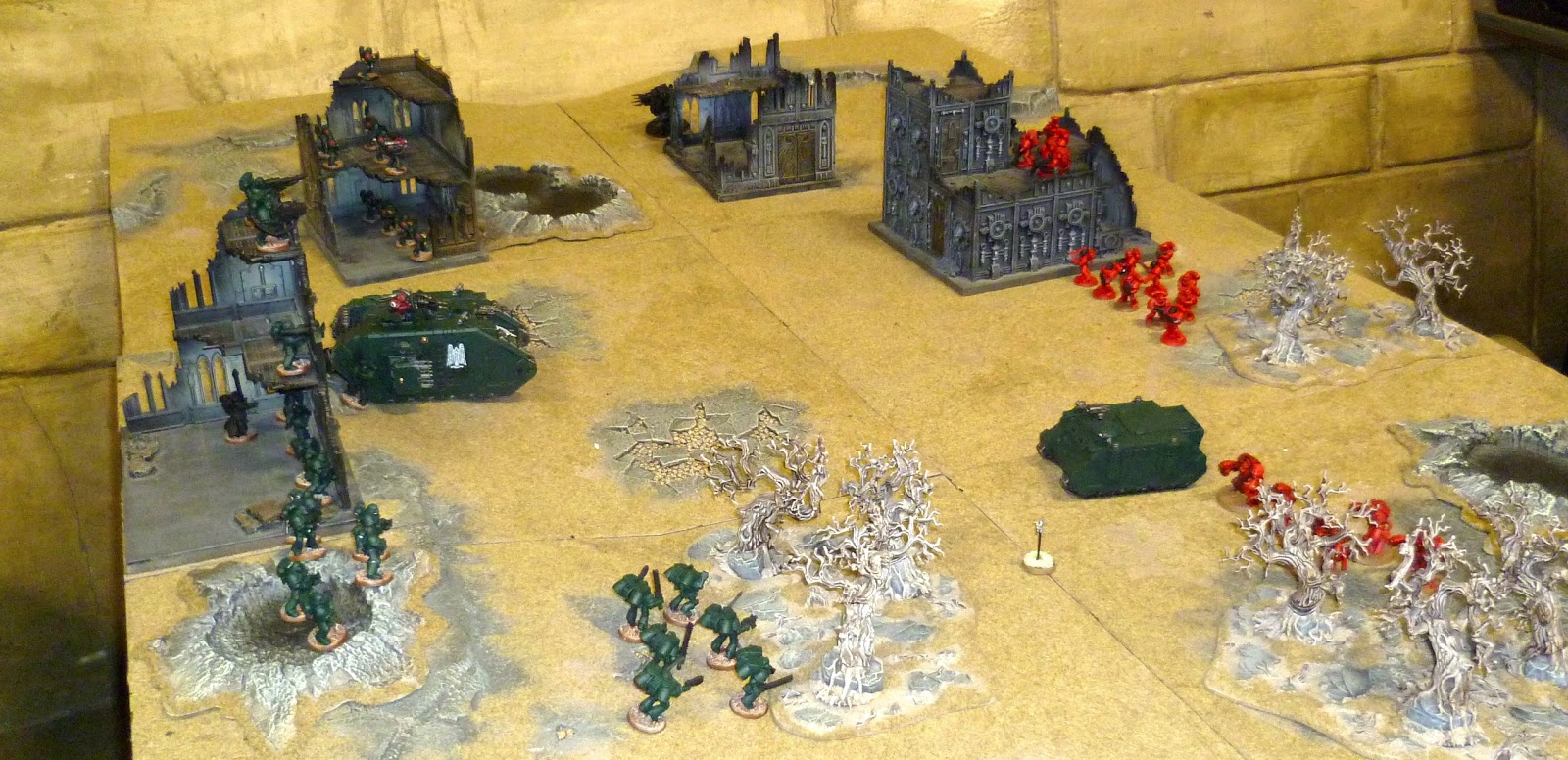 PW Gaming Dark Angels Vs Blood Angels Battle Report