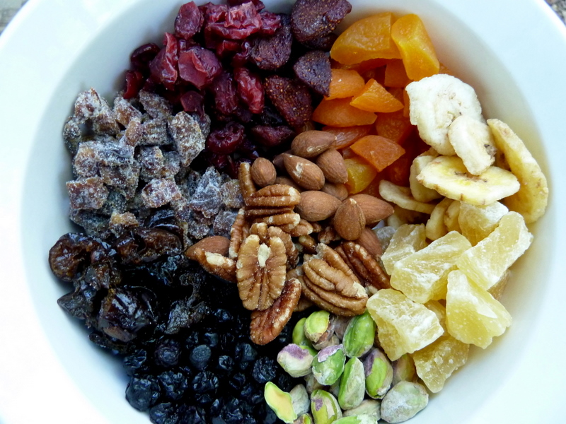 Cookin' Cowgirl: Eat a Rainbow: Dried Fruit and Nut Mix