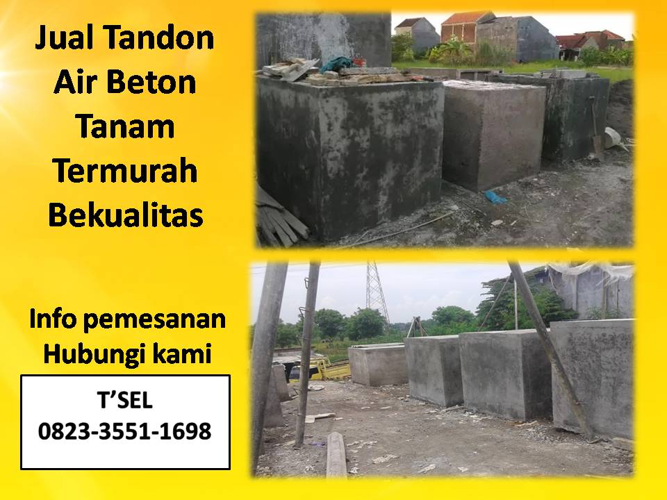0823 3551 1698 Tandon Air Dari Beton