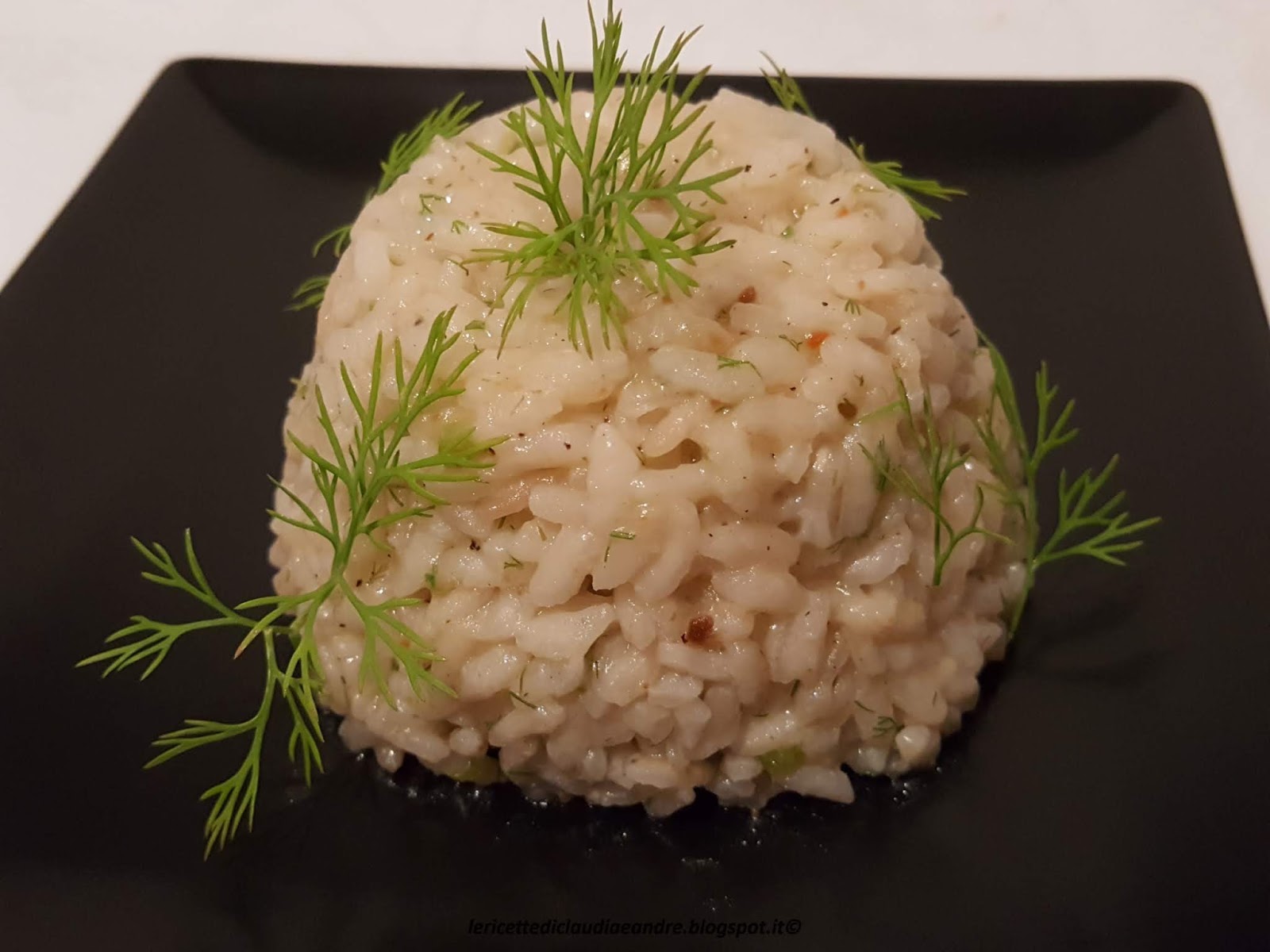 Risotto con brodo ai porcini e profumo di Ricetta ed