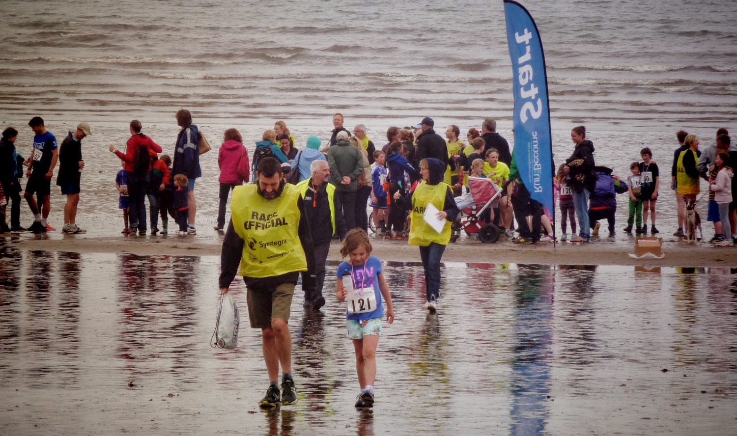 best part of the day Portobello Beach Race and Fun Run