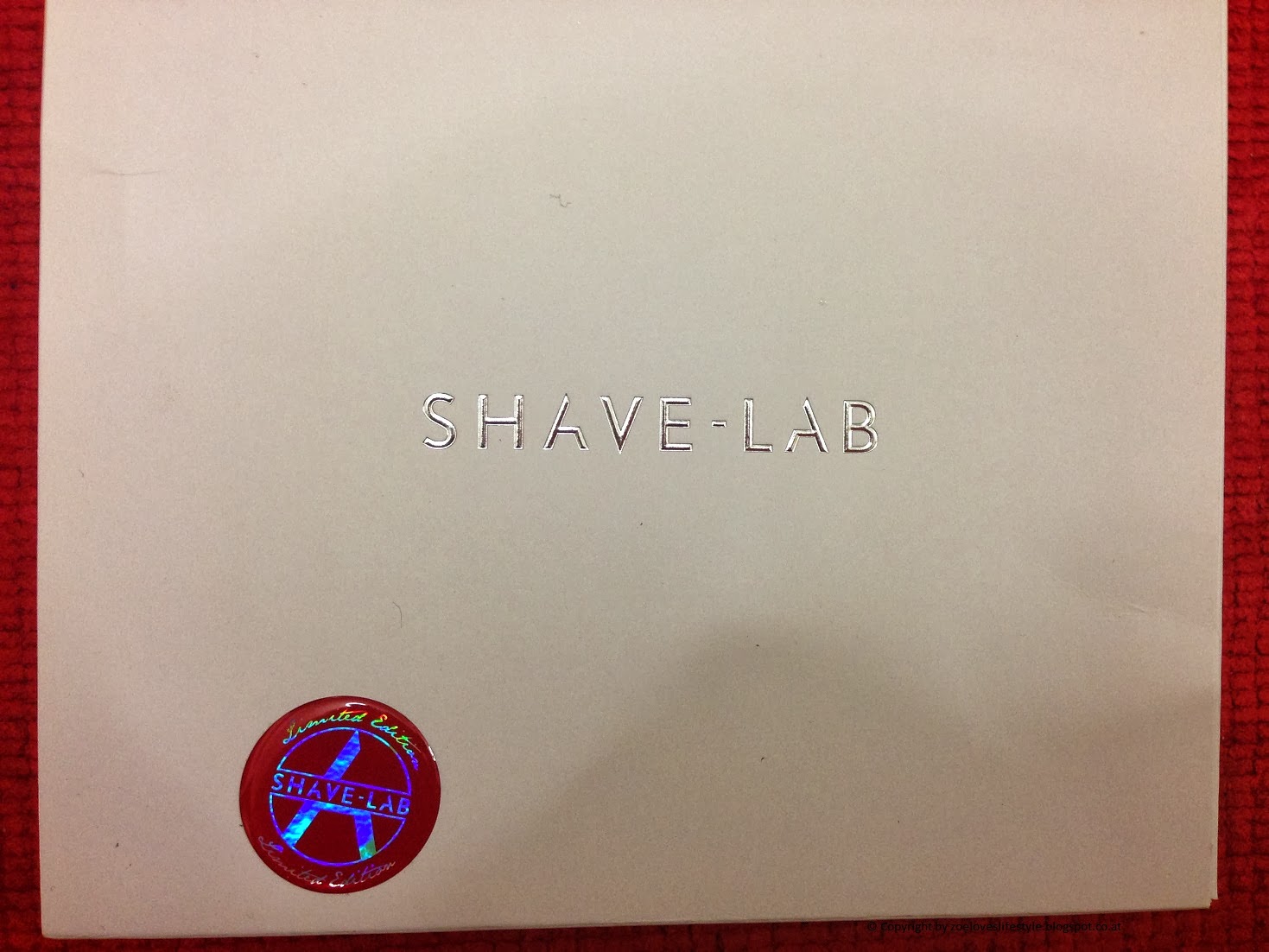 Zoe loves Lifestyle gewonnen und eine kurze Review zu Shave Lab Rasierer