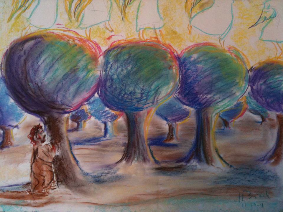 Sketch Monster King David and the Mulberry Trees
