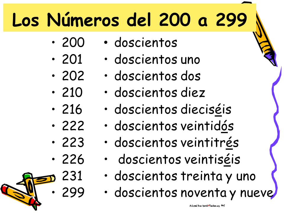 2ºc Luis Vives Mate Los Números Del 200 Al 399