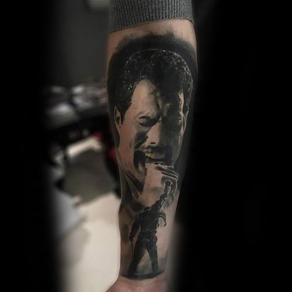 tatuagens do Freddie Mercury tatuagens do Freddie Mercury