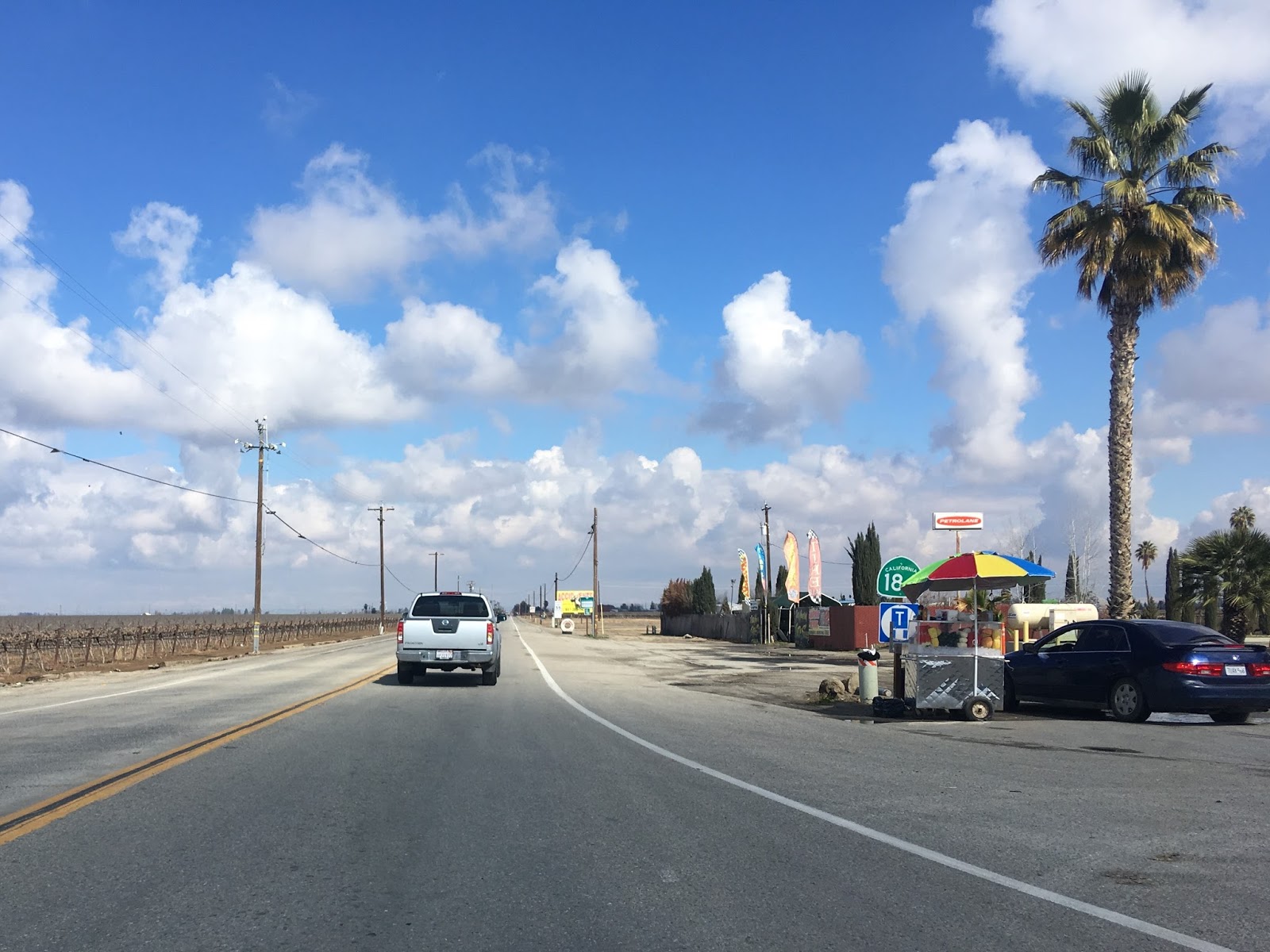 California State Route 184; the Weedpatch Highway