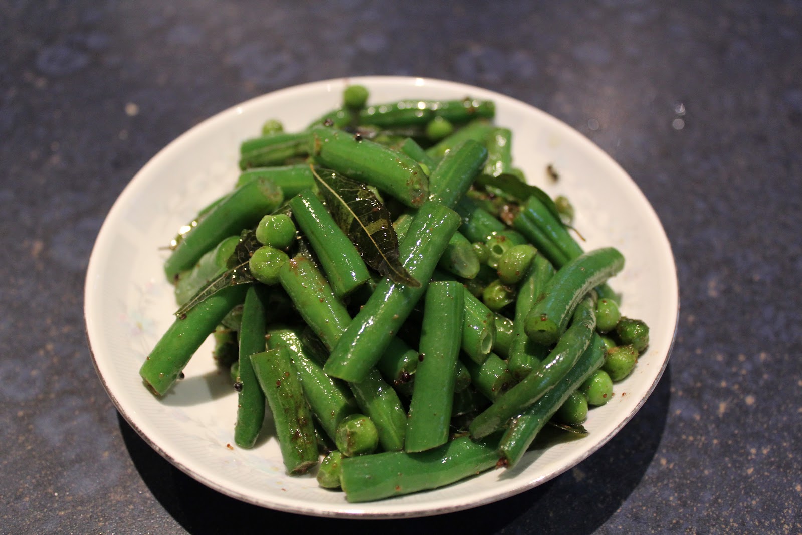 Tao Belly Indian Spiced Green Vegetables
