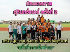 ประมวลภาพการแข่งขันกรีฑาผู้สูงอายุชิงชนะเลิศจังหวัดสุรินทร์ "สุรินทร์เกมส์ ครั้งที่ 2" ประจำปี 2555