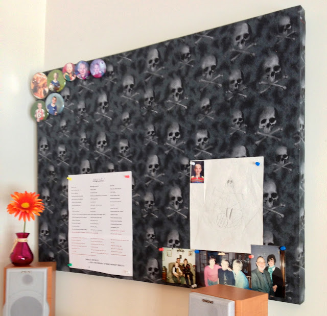 NanaBananaBike Easy "Upholstered" Bulletin Board