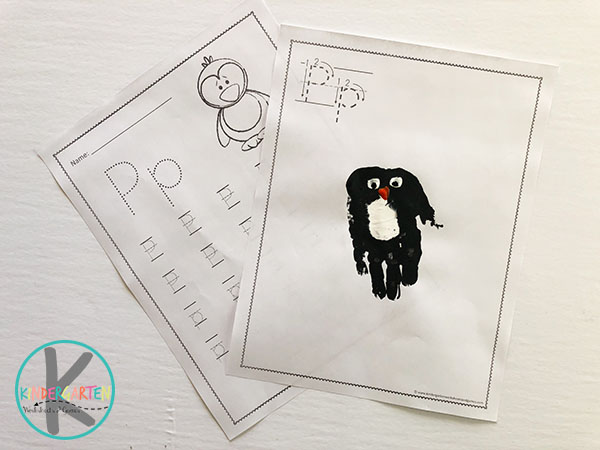 Letter P Worksheets 