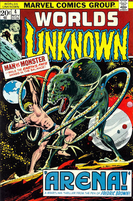 Marvel Comics, Worlds Unknown #4, Fredric Brown's Arena