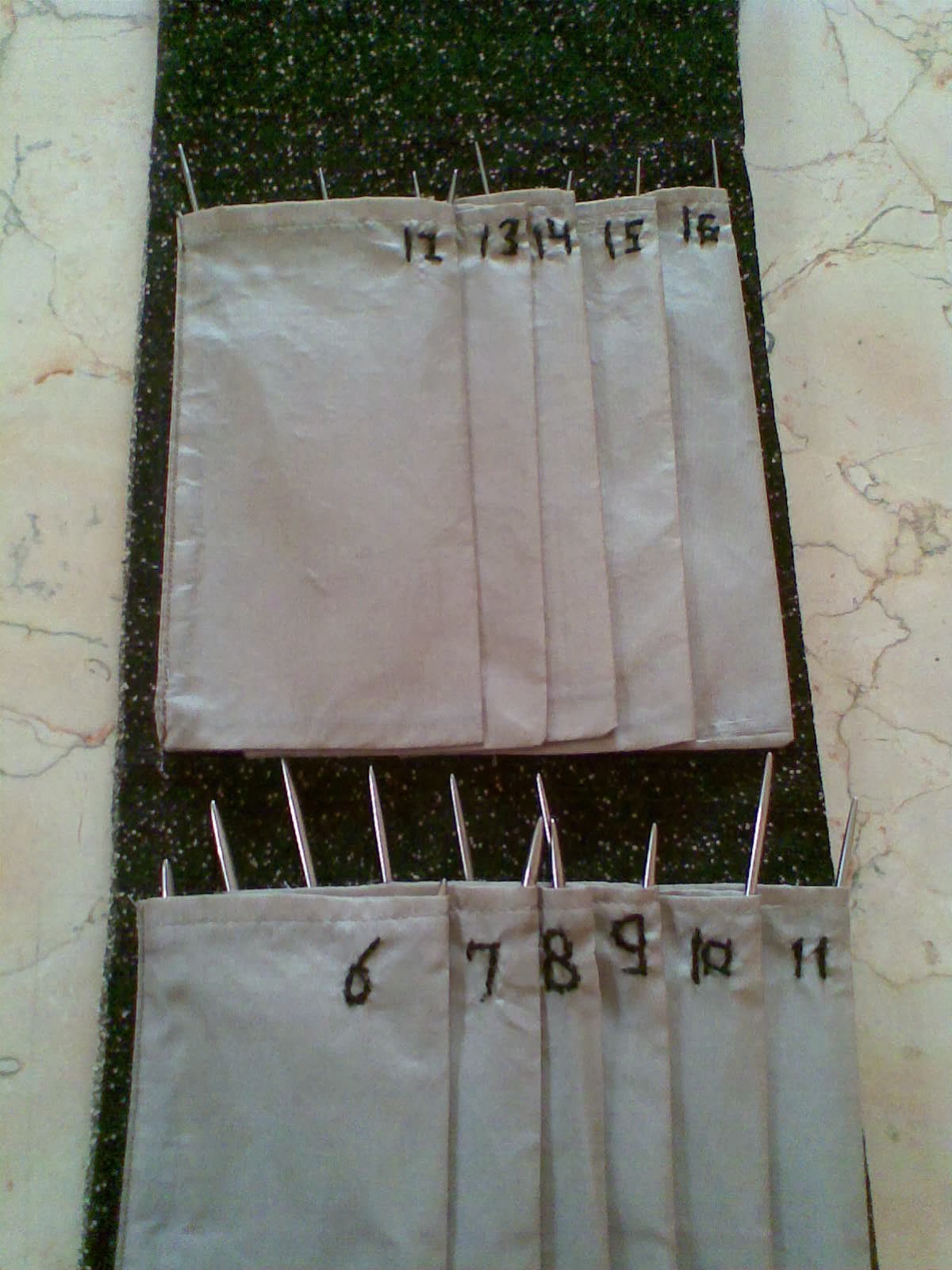 Sew it yourself Circular knitting needles case tutorial