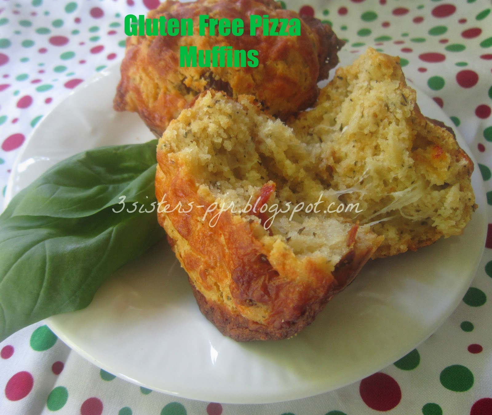 3sisters Gluten free Pizza Muffins