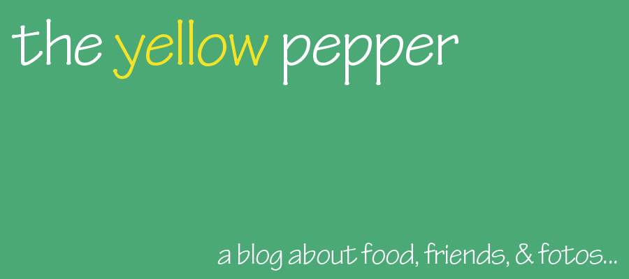 the yellow pepper