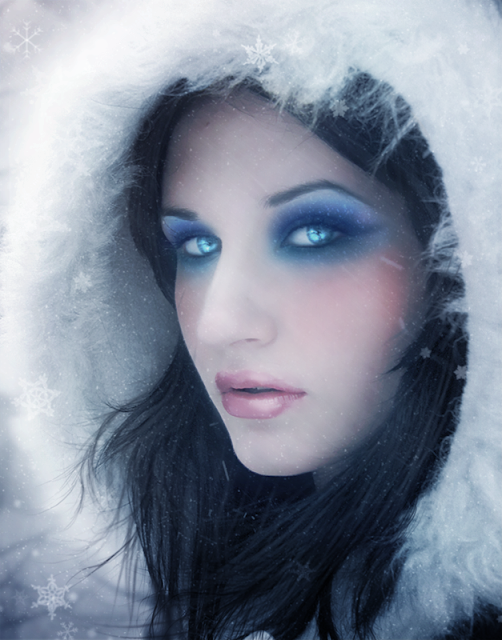 Turn a Regular Headshot Into a Cold Winter Portrait
