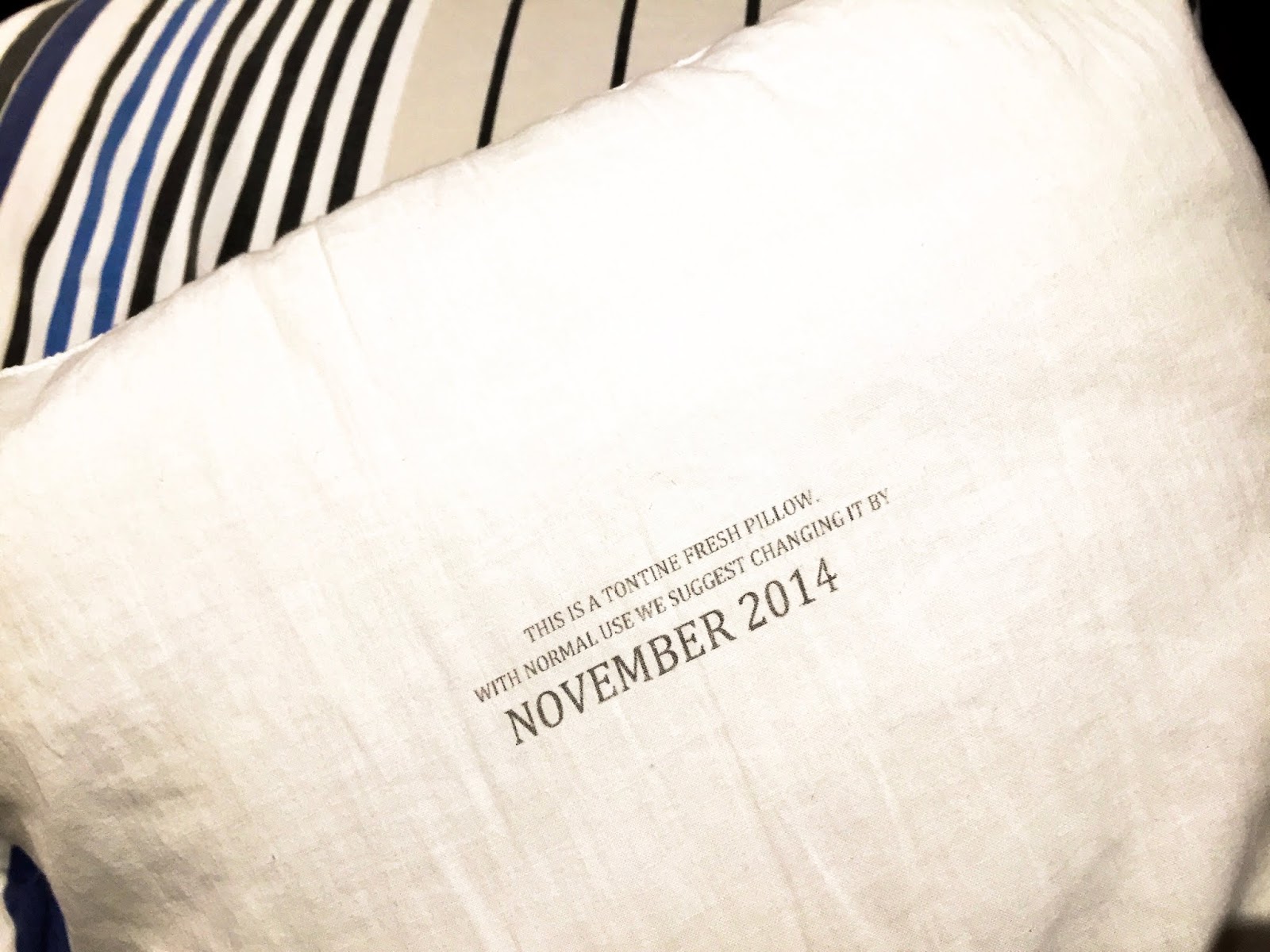 Increase pillow sales by stamping expiration dates K Bulsuk Full