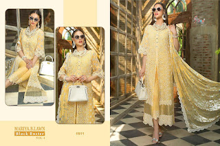 Shree fab Mariya b lawn Block buster vol 4 Pakistani Suits