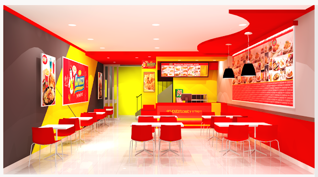 DESAIN MINI RESTO FRIED CHICKEN Griya Booth DESAIN MINI RESTO FRIED CHICKEN Griya Booth