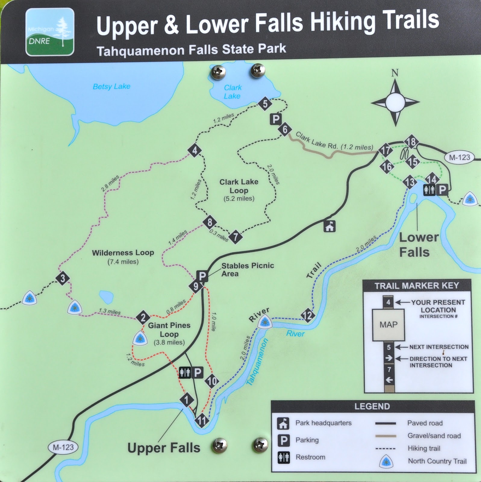 Tahquamenon Falls State Park Map - Maps For You