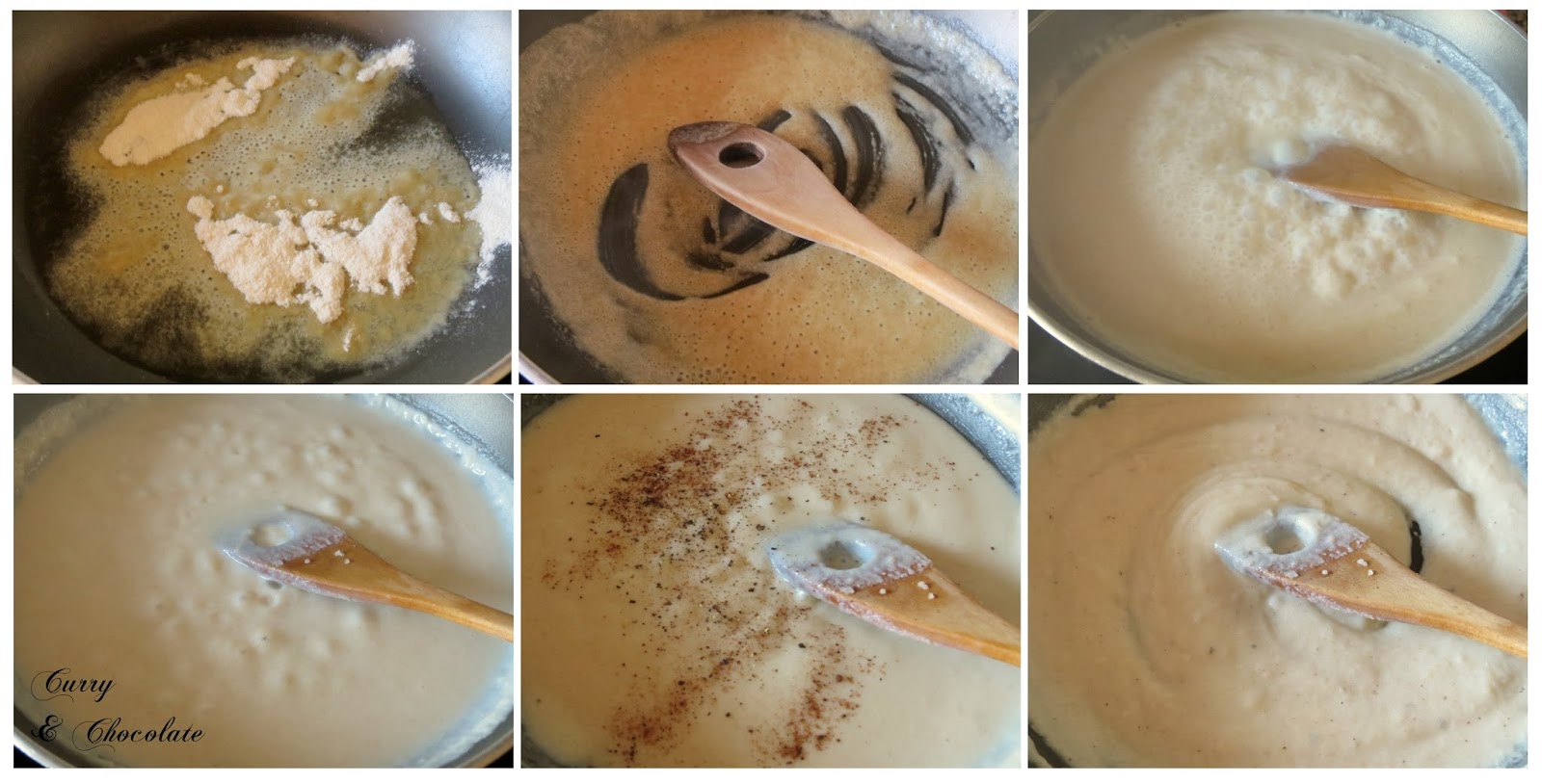 Cooking in English (o intentándolo) Olive oil bechamel sauce (White sauce)