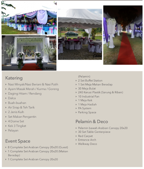 CANOPY HAVEN PACKAGES