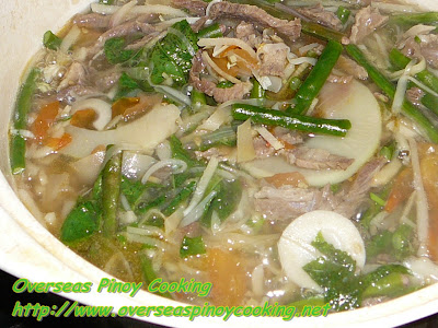 Dinengdeng with Beef Soured with Tamarind - Cooking Procedure Dinengdeng with Beef Soured with Tamarind - Cooking Procedure