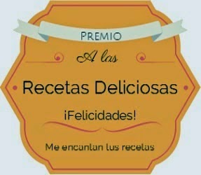 Premio Recetas Deliciosas.