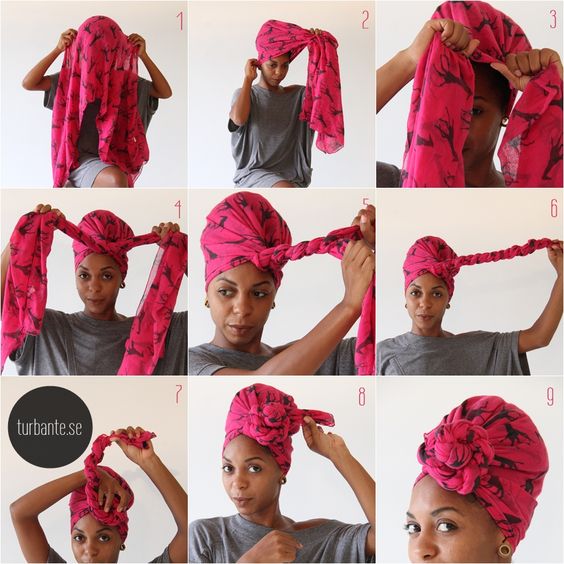The AfroFusion Spot Style Guide How to Tie Chic Head Wrap Styles