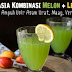 Khasiat Melon + Lemon = Selamat Tinggal Asam Urat, Maag Akut Dan Vertigo