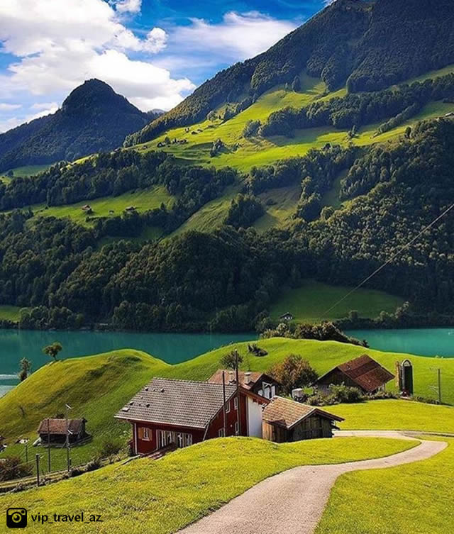 Lungern - cantão de Obwalden, Suíça Lungern - cantão de Obwalden, Suíça