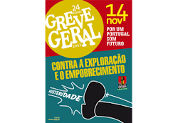 É TEMPO DE MUDAR DE VIDA! GREVE GERAL a 14 de Novembro