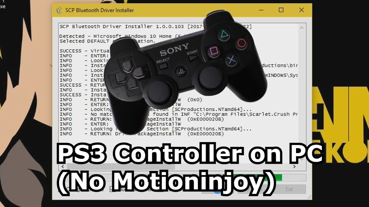 playstation controller drivers windows 10