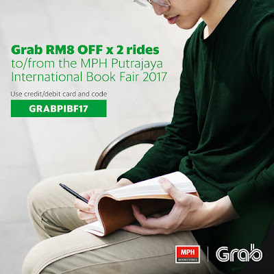 Grab Promo Code Malaysia MPH Book Fair PICC Putrajaya