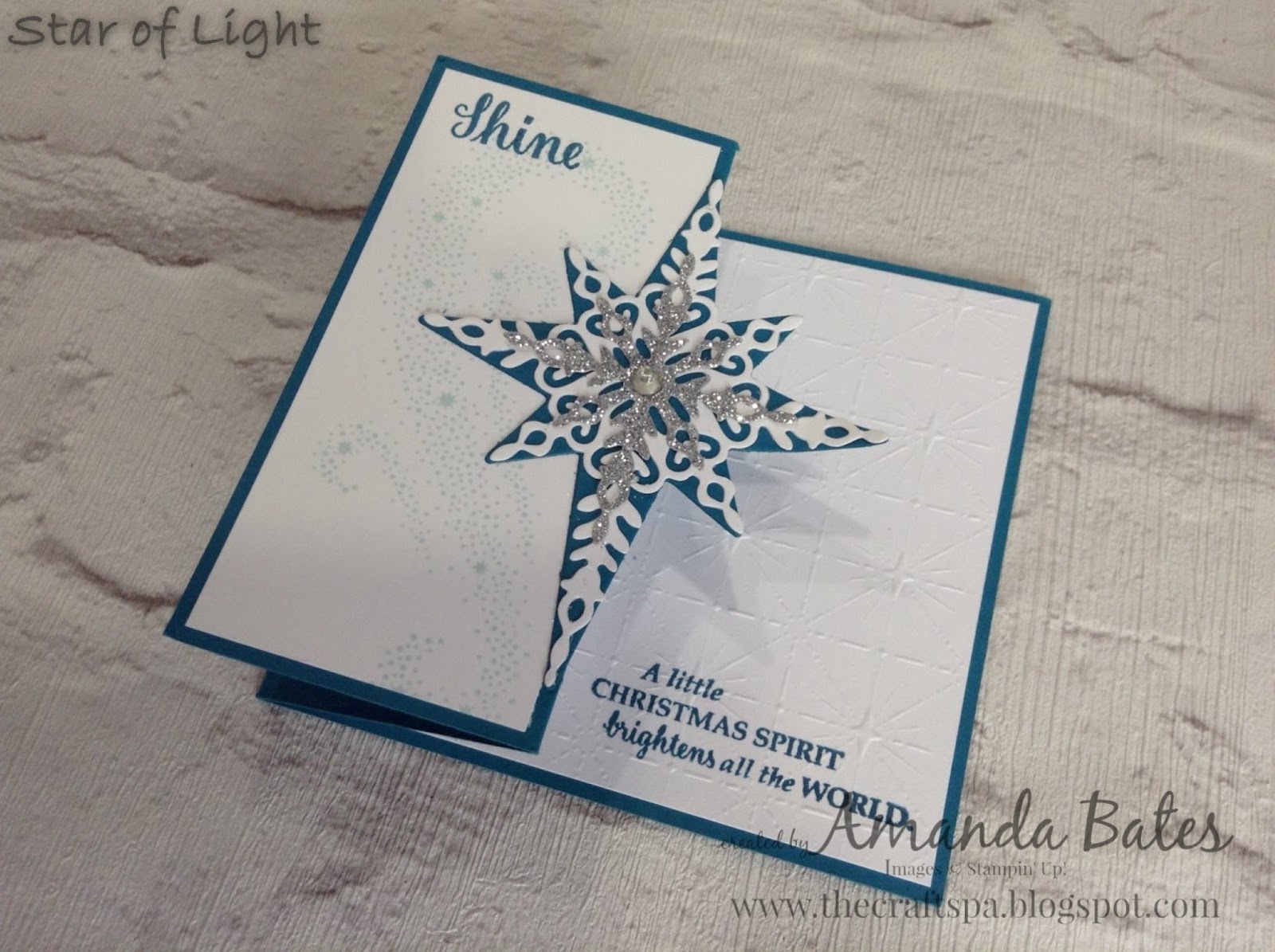 star fold card