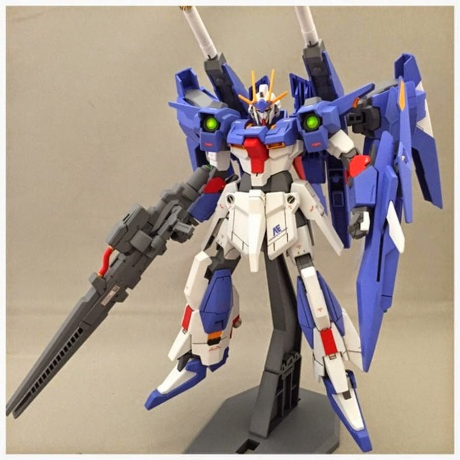 Custom Build: HGBF 1/144 Lightning Gundam Full Burnern