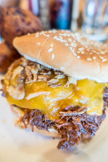 House-Smoked BBQ Sandwich at Nineteen TPC Sawgrass Clubhouse in Ponte Vedra, FL House-Smoked BBQ Sandwich at Nineteen TPC Sawgrass Clubhouse in Ponte Vedra, FL