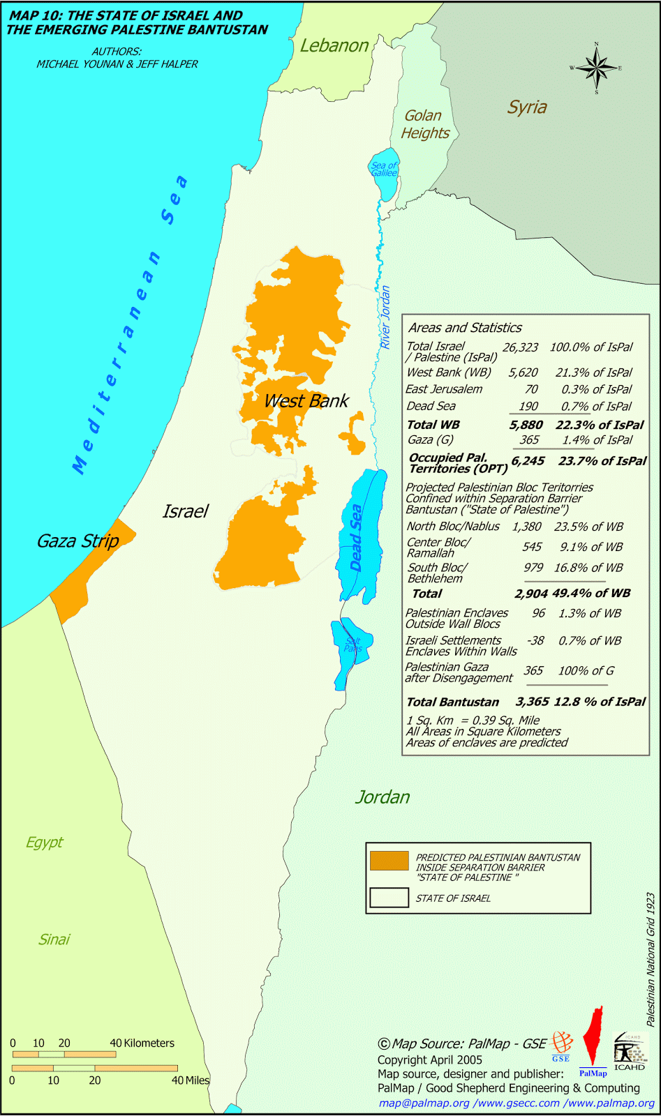 A Brief Modern History of the Palestine / Israel Conflict – Green Olive ...