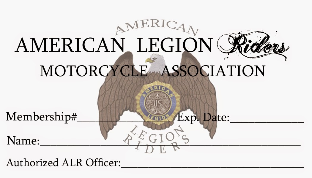 Custom American Legion Business Card Design