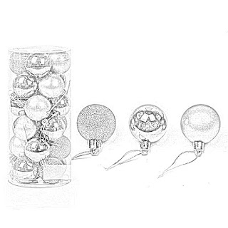 Christmas Tree Ornaments coloring pages holiday.filminspector.com