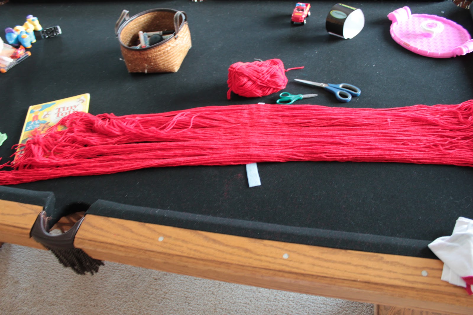 easy peasy lemon squeezy Yarn Wig Tutorial