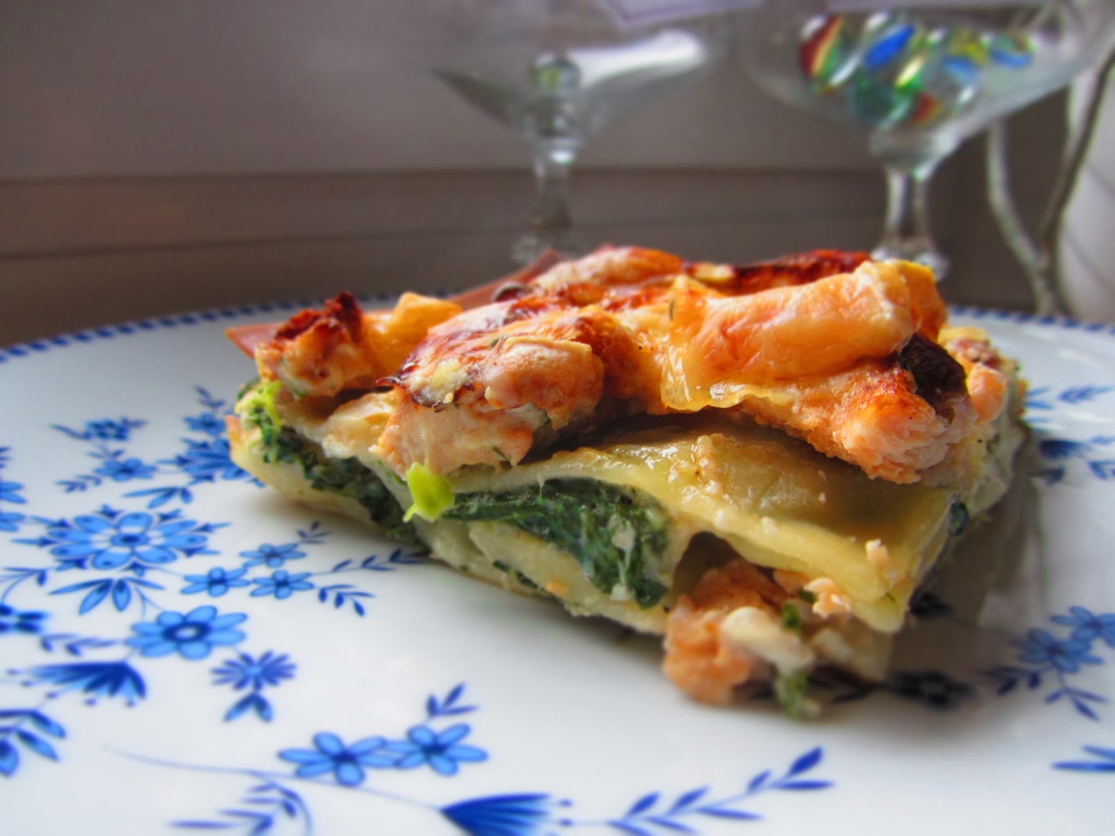 Ina Is(s)t: Lachs-Spinat-Lasagne mit würzigem Esrom