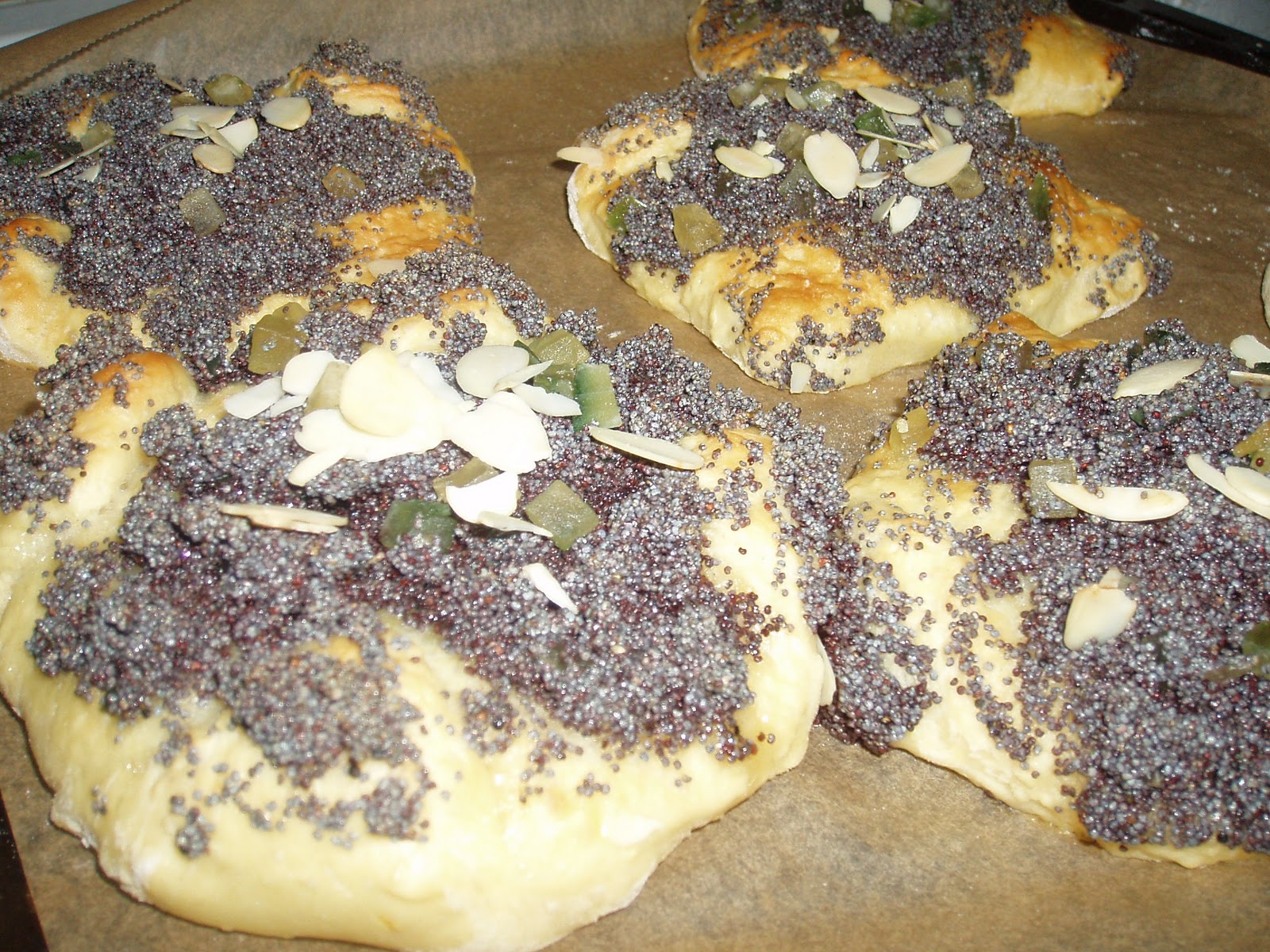 Adventures in Flavorland Czech poppy seed cakes (kolache)