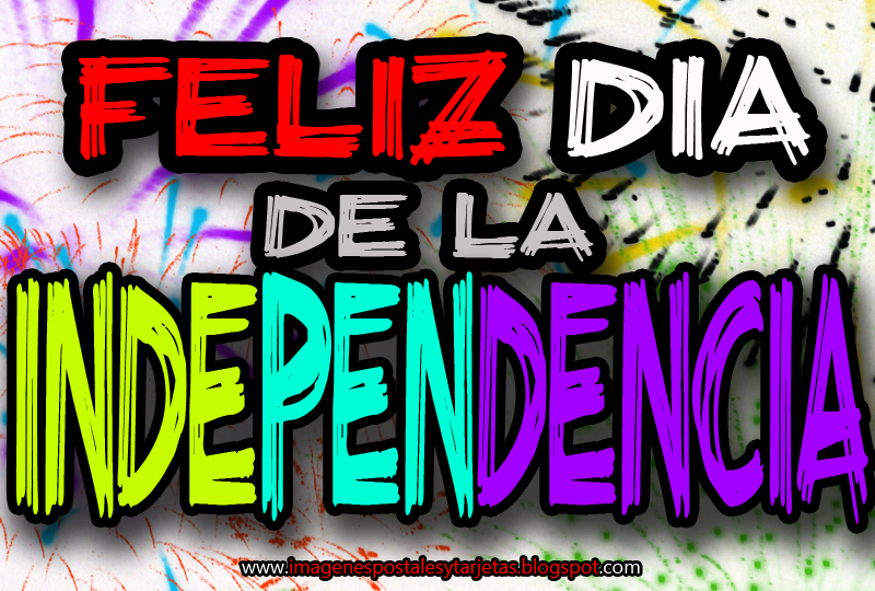 Feliz Dia de La Independencia - Imagenes de Independencia | Dibujos
