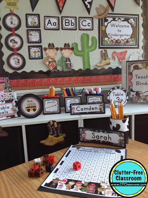 Western Themed Classroom Ideas Printable Classroom Decorations