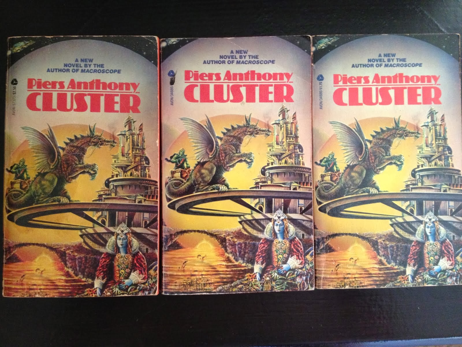 Three copies of Cluster-