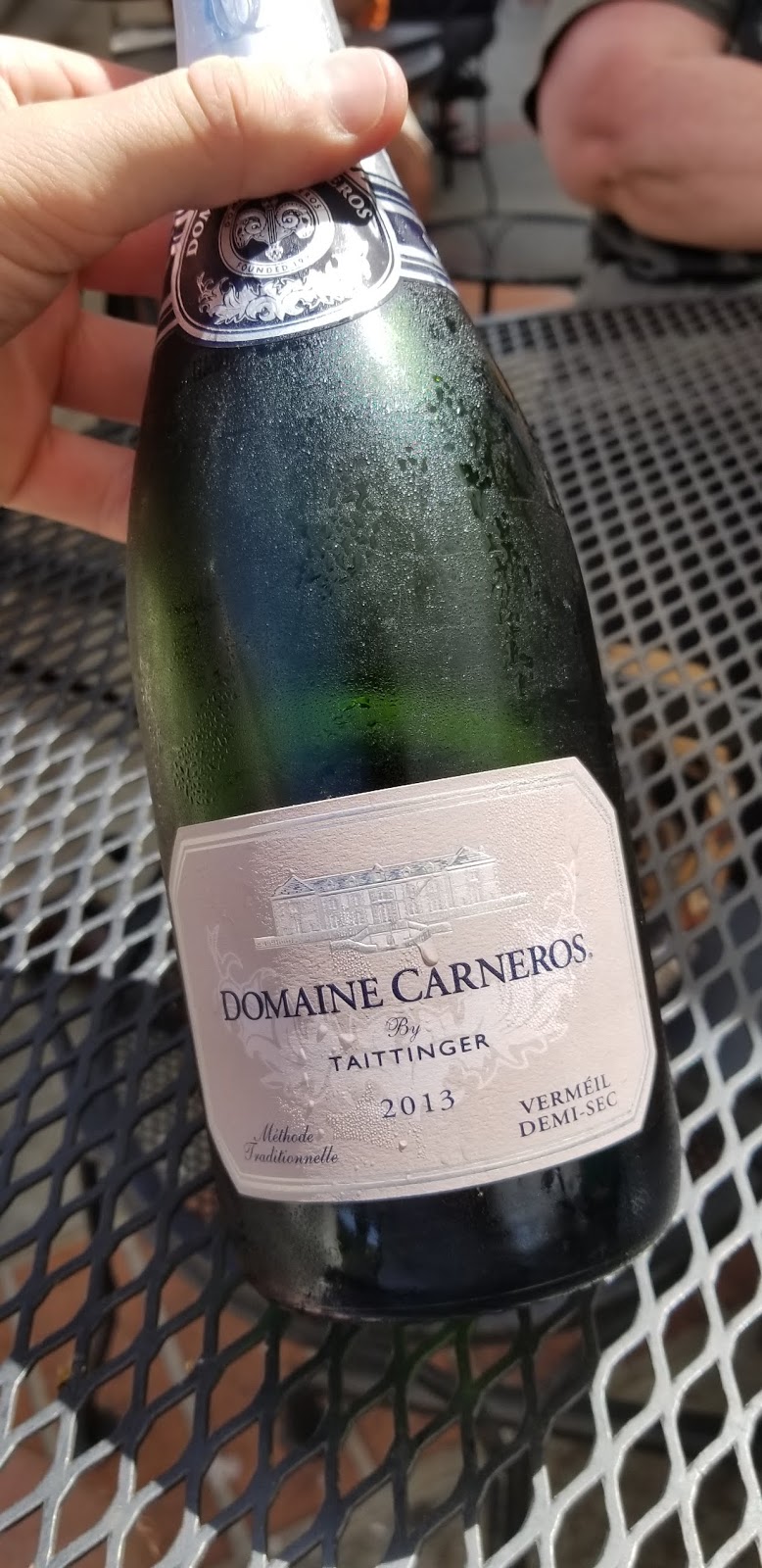 Sip and Puff Taittinger Domaine Carneros bubbles and a view