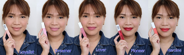 A PHOTO OF Maybelline Super Stay Matte Ink Review by AskMeWhats Nikki Tiu