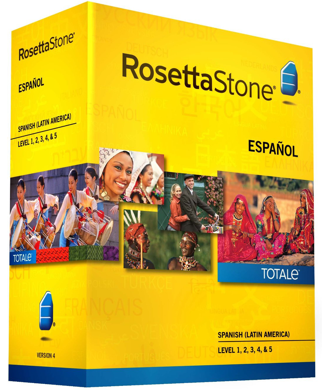 how many levels in rosetta stone spanish